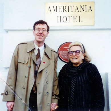 Barbara Lee with Barry